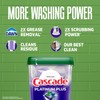 Cascade Platinum Plus Dishwasher Pods – Maximum Grease-Fighting & Stain