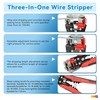 HKS Ratcheting Crimping Tool Set 9 PCS with Automatic Wire