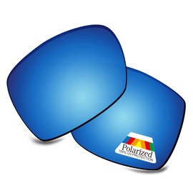 Bwake Replacement Lenses POLARIZED for Costa Del Mar Diego Sunglasses 06S9034 - Ice Blue