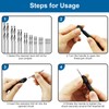 36 Pcs Mini Hand Drill Set for Crafts, Pin Vise