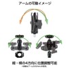 REC-MOUNTS レックマウント Bike (バイク)用 マウントセット レーダー用 Yupiteru(ユピテル) Z320B適合 REC-B21-BB-222(RD)M