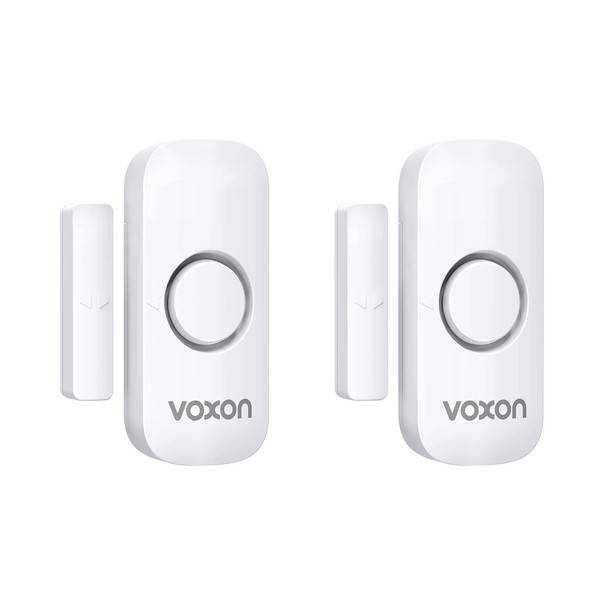 VOXON wireless Door and Window Alarm Sensor 2 Pack 2