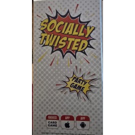 original SOCIALLY TWISTED PARTY CARD GAME NEW IN PACKAGE