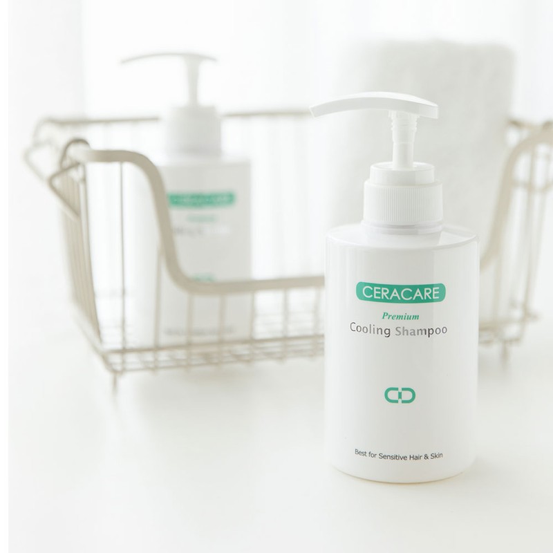 CeraCare Scalp Cooling Shampoo 490ml Scalp Heat Itching / 세라케어