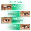 LASHSUN 2-in-1 Lash Cluster Glue Kit, Waterproof Bond and Seal,