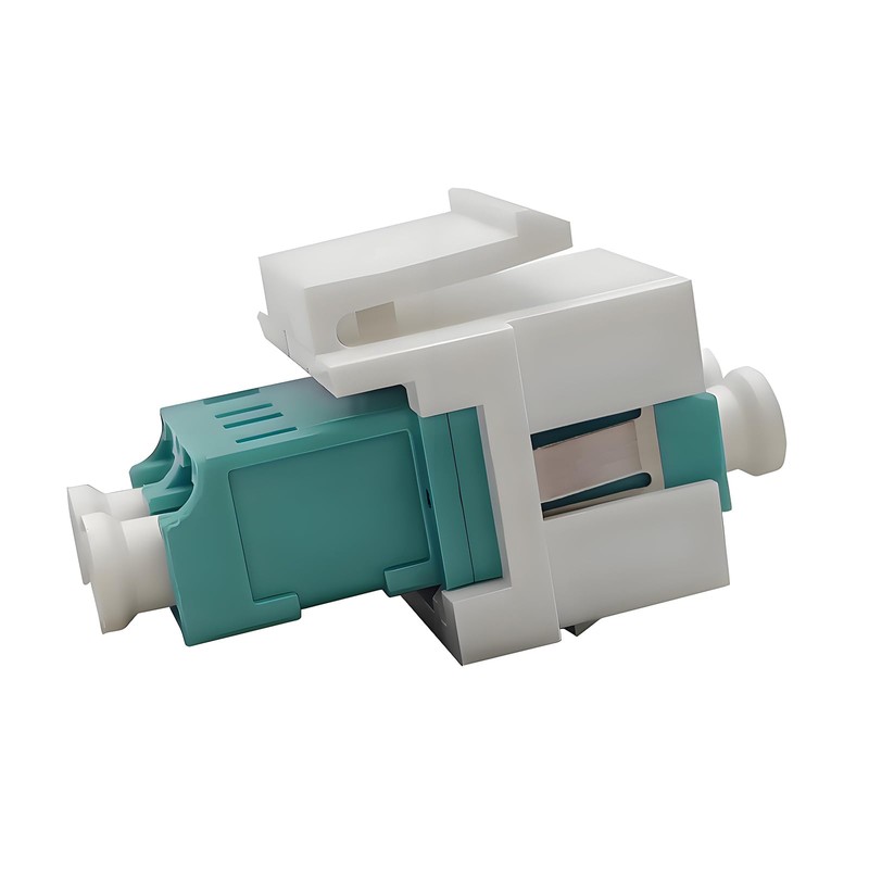 JOVXIAZ 10-Pack LC to LC Duplex Fiber Optic Coupler –