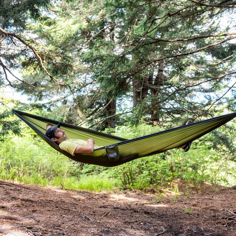 ENO SuperSub Ultralight Hammock (Charcoal/Orange)