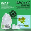 Desodorante Piedra Natural Aloe Vera 100g Sin Color 2 u/pqt