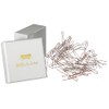 HAARallerliebst® Hair Pins Brown Pack of 50, 5 cm Including