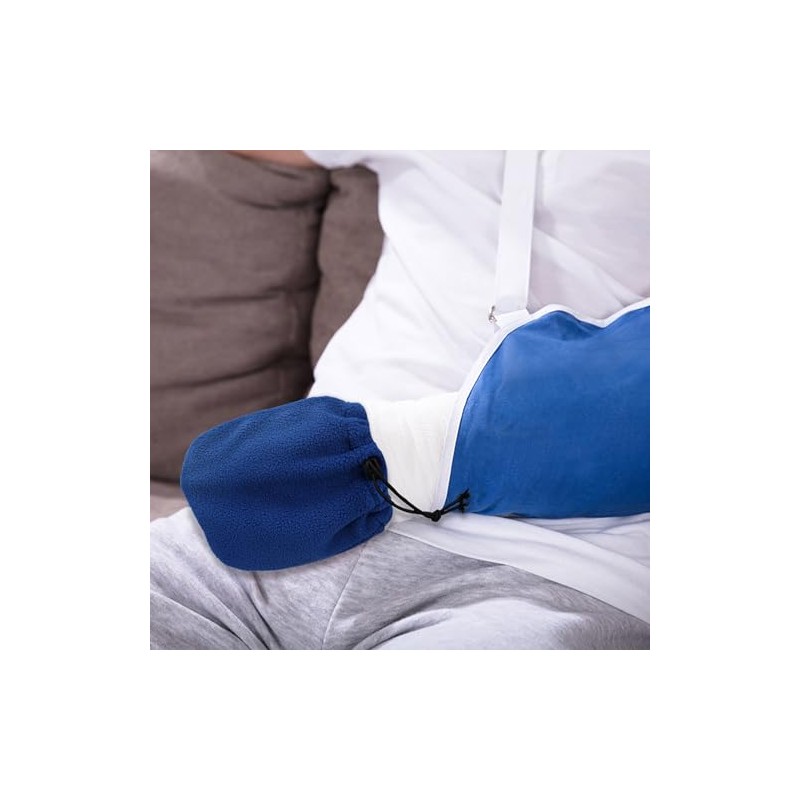 Cuffbow 4 Pack Foot Cast Toe Cover Socks Soft Warm