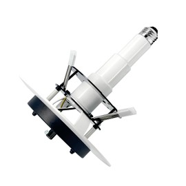 Soliseed 5/6 Inch Black Recessed Can Light Conversion Kit to Pendant,Ideal for Kitchen,Bedroom,Livingroom,Island,Stairway.Instant Convert Recessed Light to Pendant Light,1 Pack