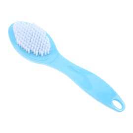Baluue Dual-sided Foot File Scrubber for Callus Removal Pedicure Maintenance Tool Massage Function Ergonomic Handle for Smooth Feet