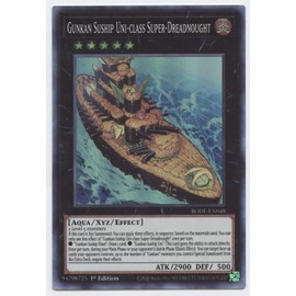 Gunkan Suship Uni-Class Super-Dreadnought - BODE-EN048 - Super Rare - 1st Edition