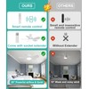 HK Ceiling Fan with Light and Remote,20 Inch, 5 Speeds