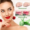 BKPPLZP 5 Pieces Aloe Vera Lipstick,Long Lasting Moisturizing Lip Balm,Nourishing