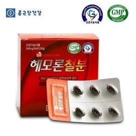 Jongkundang Health BnB 헤모론철분 철분제 보충제 임산부 영양제 500mgx120정 BnB Hemoron Iron Supplement for Pregnant Women 500mg x 120 Tablets