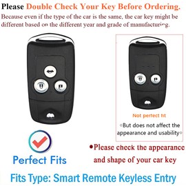 SANRILY Keyless Golden-Edge 3 Button Flip Key Fob Cover for Acura MDX TL TSX ZDX RSX for Honda Civic IX Pilot Accord 8 CRV Jazz HRV Key Case with Leather Keychain Blue