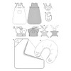 Burda Schnittmuster 9635 - Set di cucito per accessori per