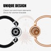 TOTWOO Long Distance Touch Bracelets for Couples