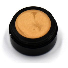 Pure Ziva Nude Naked Sheer Shimmer Butterscotch Cookie Eye Cream Eyeshadow Base For Eyes and Cheek Color, Made with Castor Oil, Paraben Free, 2.8 Grams, No Animal Testing & Cruelty Free