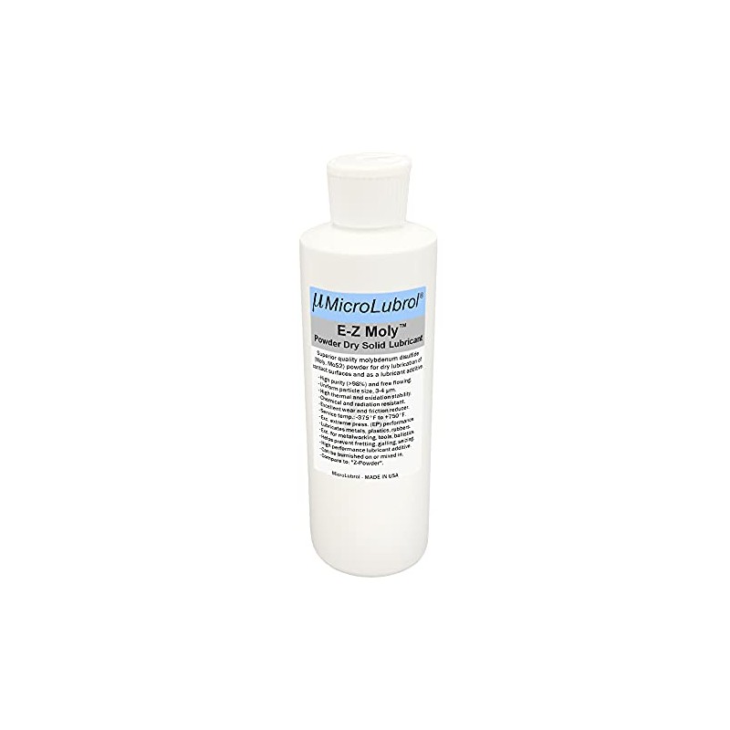 MicroLubrol E-Z Moly Powder Dry Lubricant, 2 oz (57 gm),