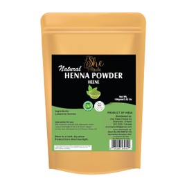 She Made Pure Natural Herbal Heena Powder, Natural Hair Color, Rajasthani Heena Mehndi for Soft & Shiner Hair