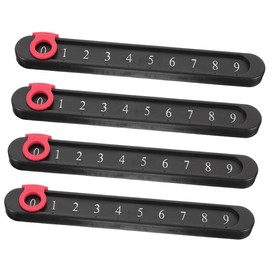 Milisten Pack of 4 Football Goal Scorer Small Score Counter Score Markers Score Counter Small Score Marker Score Unit Score Counter for Table Football