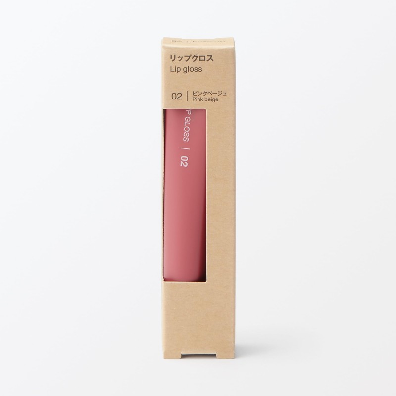 MUJI 84845659 Lip Gloss Pink Beige 0.4 oz (10.5 g)