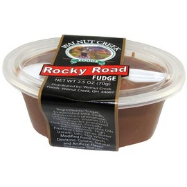 Amish Fudge Cup Rocky Road 3 oz with Spoon