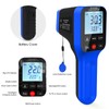 AIOMEST High Temp Thermometer Gun -58℉~2912℉, Pyrometer D:S=30:1 Dual Laser