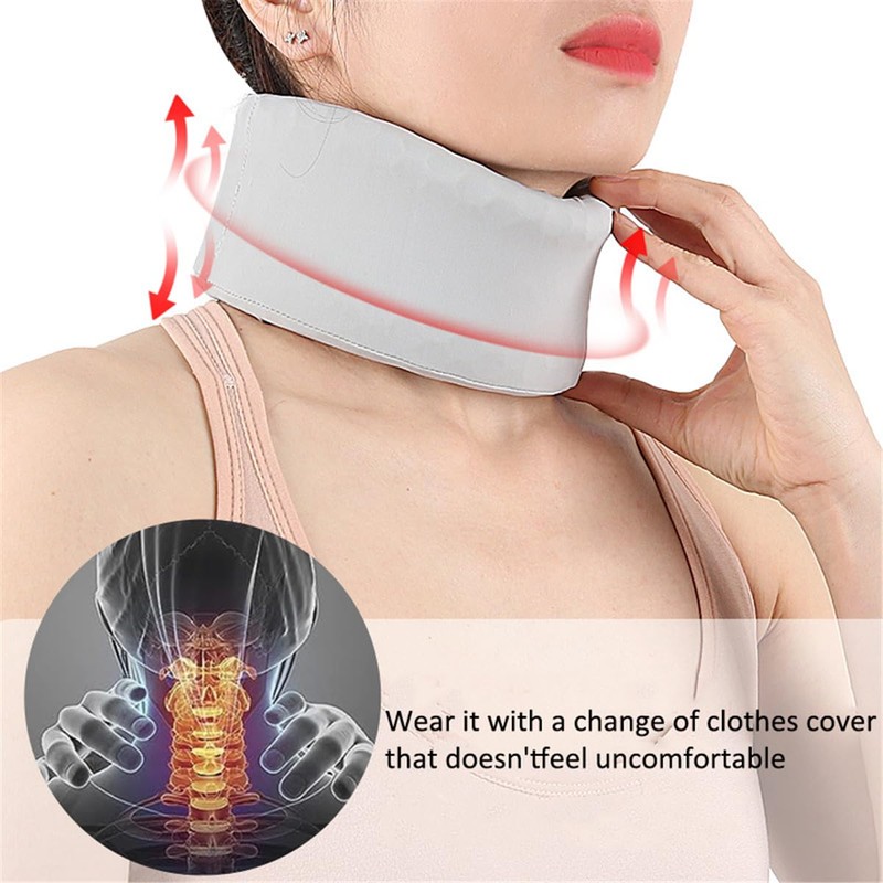 Neck Brace for Neck Pain and Support, Soft Silicone Cervical