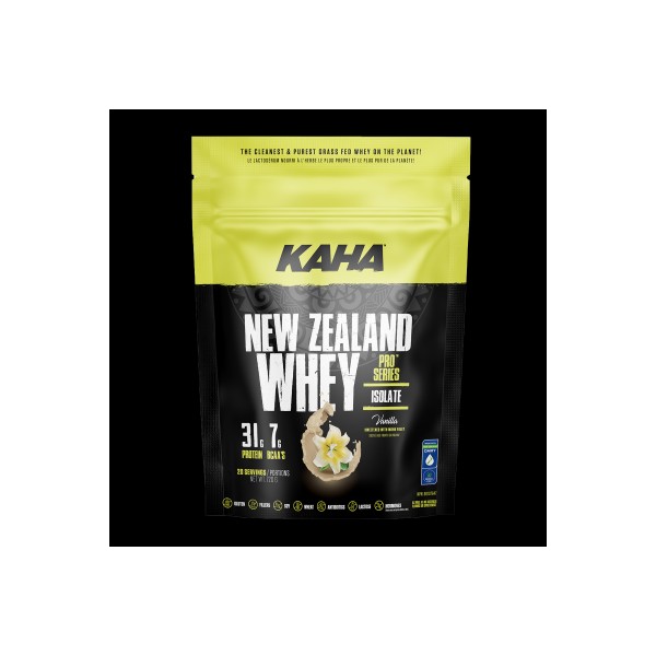 KAHA Nutrition New Zealand Whey · Isolate Protein · 720 g, Vanilla