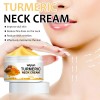 Crema Reafirmante De Cuello De Cúrcuma, Hidratante Facial Co