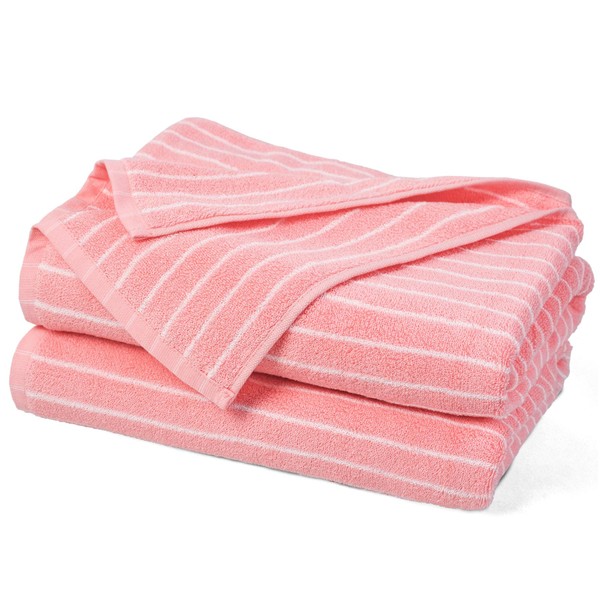 Jacquotha Large Bath Towels Set of 2, Shower Towels for