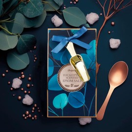 iHave Epsom Salt for Bath Soak, Portable Bath Salts - Ideal Gifts for Him, Perfect for Anniversaries and Birthday Gifts for Men, Dad, Husband, Boyfriend, Brother, Best Friends, Embracing Eucalyptus