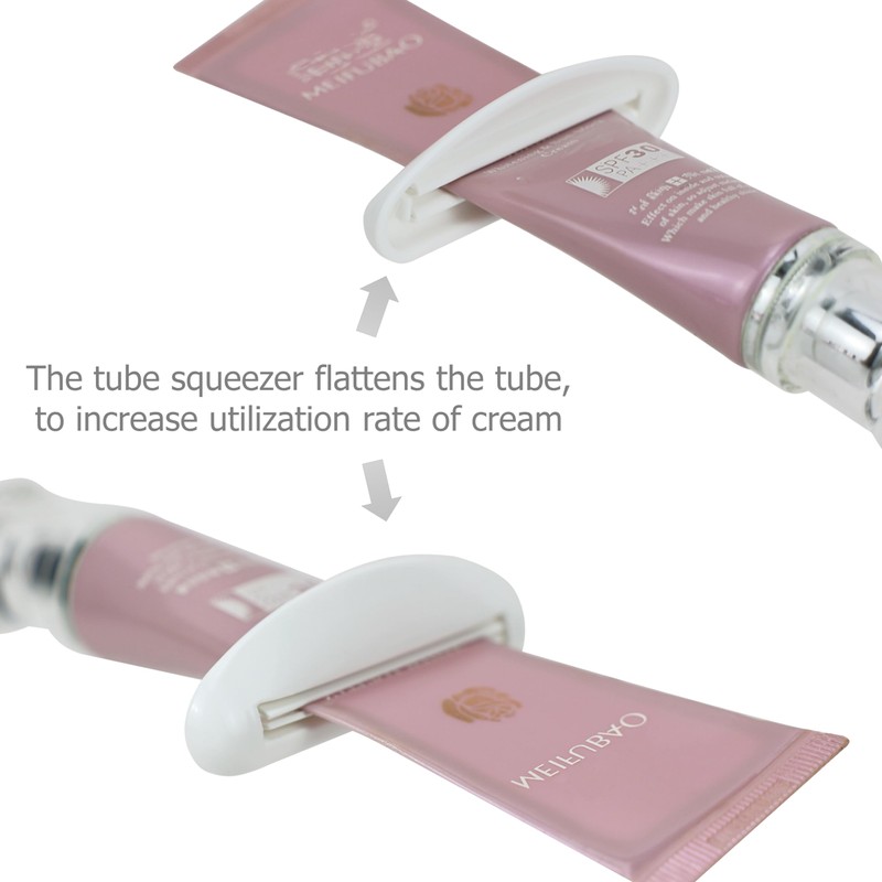 EIKS 6 Sets Tube Squeezer Clip for Toothpaste, Hand Cream,