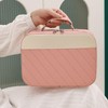 ZONADA Elegant PU Makeup Case with Ample Storage and Waterproof