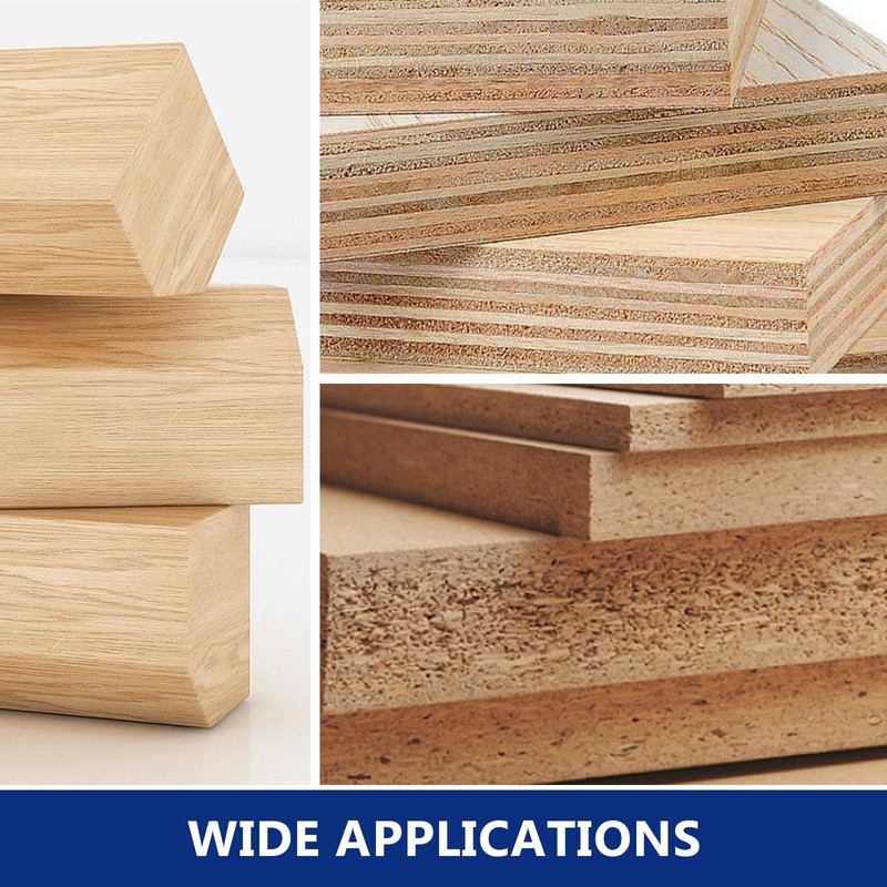 DOWOX Dado Blade Set, 8-Inch, 24-Tooth with 5/8-Inch Bore -