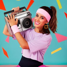 3/4Pairs Neon Earrings for Women 80s 90s Outfits for Women Neon Shirts for Women Acrylic Lightning Star Drop Dangle Earrings Retro Neon Accessories for Party