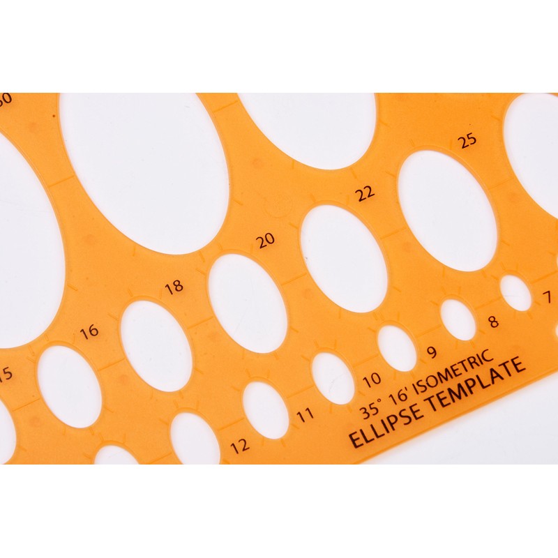 HELIX H82010 Ellipse Template