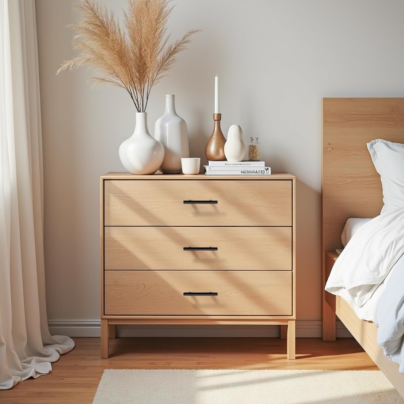 Probrico 15 Pack Black Cabinet Handles 3 Inch Hole Centers