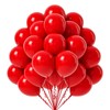 FOTIOMRG Red Balloons, 50 Pack - 12 inch Latex Party