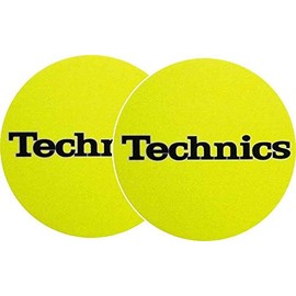 slipmat-Factory Technics Gelb Slipmat, 2 Stück