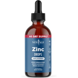 Ionic Zinc Liquid Drops – High Potency Immune Booster Zinc Supplement | Supports Immune Defense, Natural Antioxidant & Overall Health | Non-GMO | 2 Fl Oz (Pack of 1)