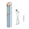 Electric Facial Hair Remover Women Lipstick Shaped Portable USB Charging