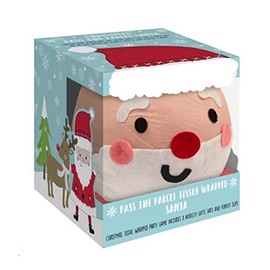 Widdle Gifts Ltd 2 in 1 Peel and Reveal Christmas Pass the Parcel Game/Advent - Santa/Elf 3999