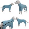 lovelonglong Chamarra Cálido para Perro, Resistente al Viento, Forro Polar,