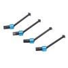 Metal Driveshaft Assembly Hex Wheel Hubs Combiner CVD for Traxxas