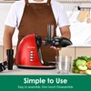 Slow Masticating Juicer,Brecious Cold Press Juicer with 2 Speed Modes