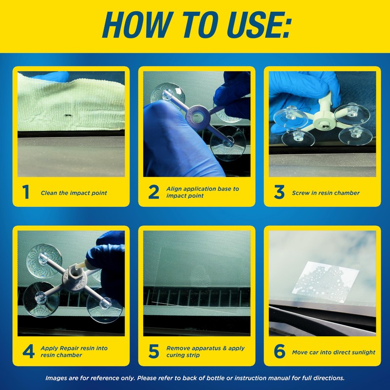 Rain-X 600001 Windshield Repair Kit - Quick and Easy Durable
